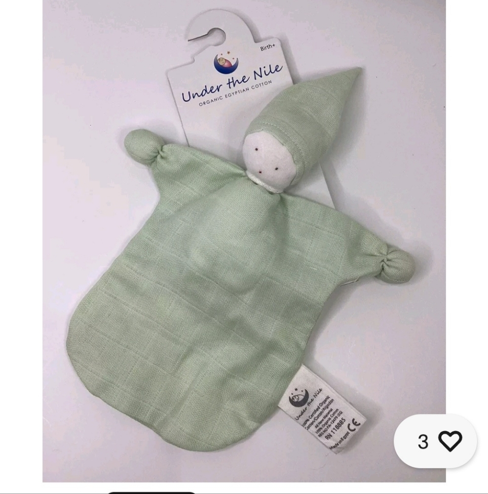 NWT Under The Nile Doll.  Organic Cotton